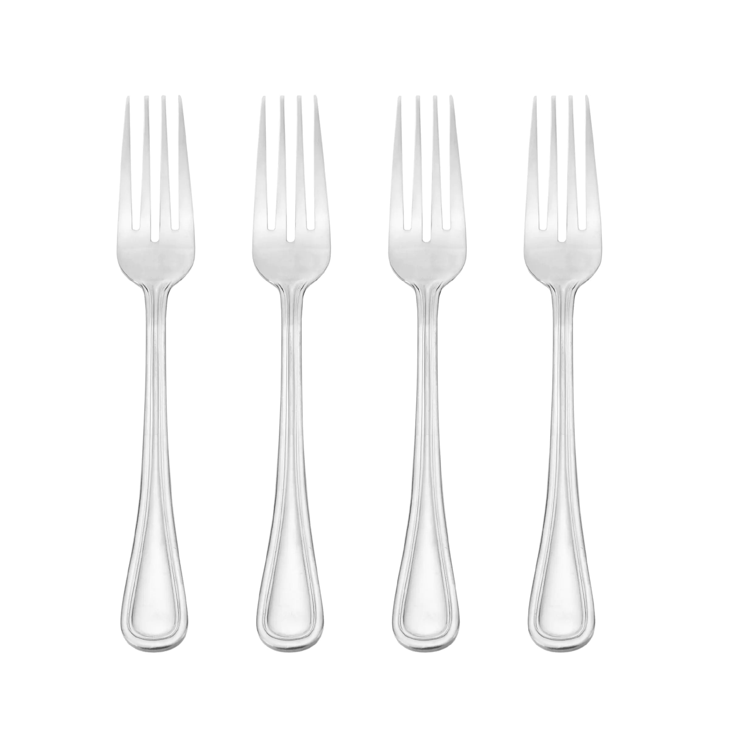 Pfaltzgraff Basics Edgebrook Stainless Steel Dinner Fork Set of 4