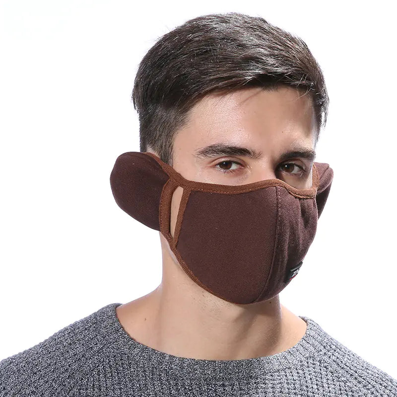 Winter Cycling Ear Cover Mask for Men and Women