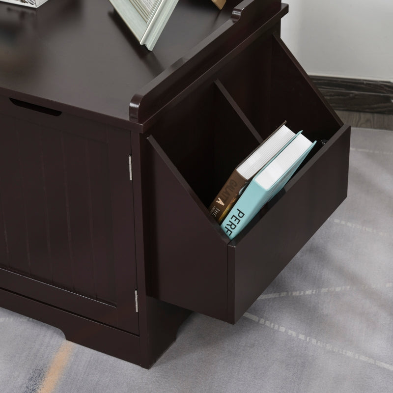 White Wooden Cat Litter Box Enclosure and Side Table - Image 18