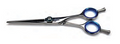 Yanaki Knight professional hair shears in silver with leather case
