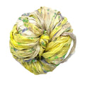 Artisan Recycled Sari Silk Ribbon Yarn - Bohemian Crafting Supply