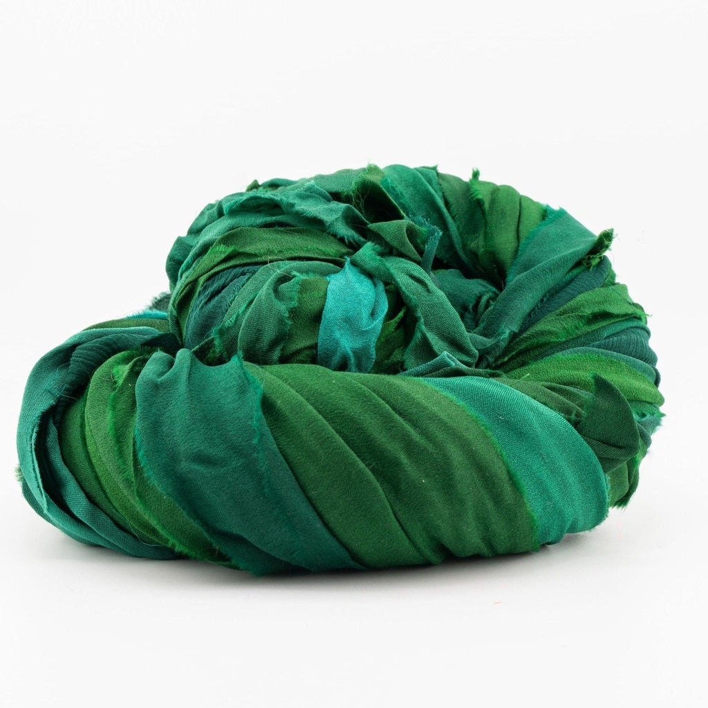Chiffon Ribbon Ombre Yarn Packs with Free Crafting Patterns