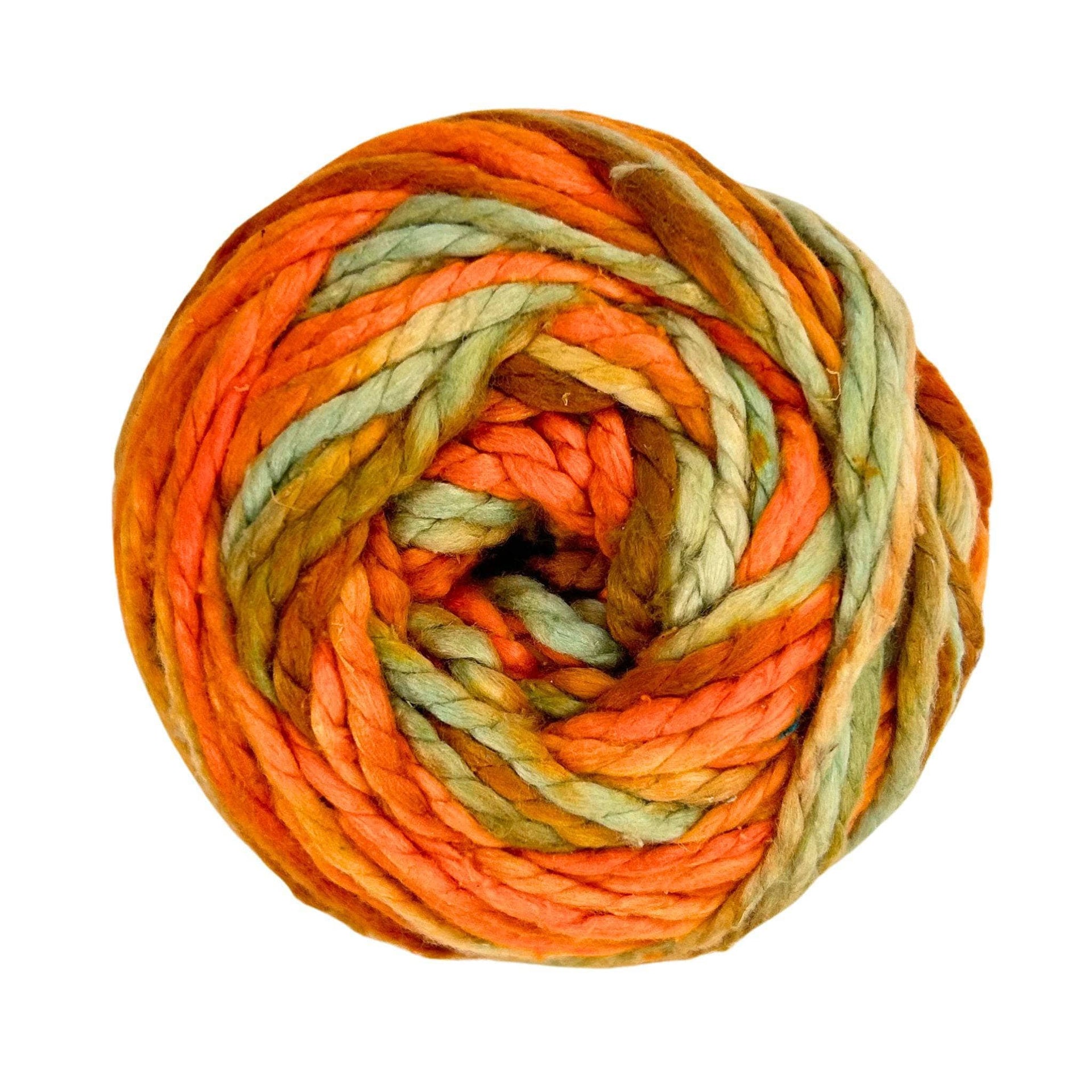 Cloud Soft Hand-Dyed Recycled Silk Worsted Weight Yarn