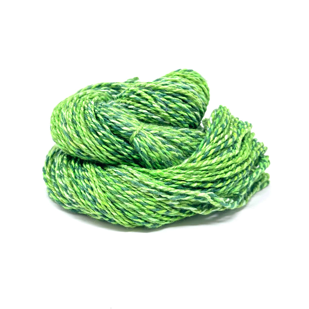 Darn Good Twist Sport Weight Silk Yarn Multi-Colored Artisan Fiber