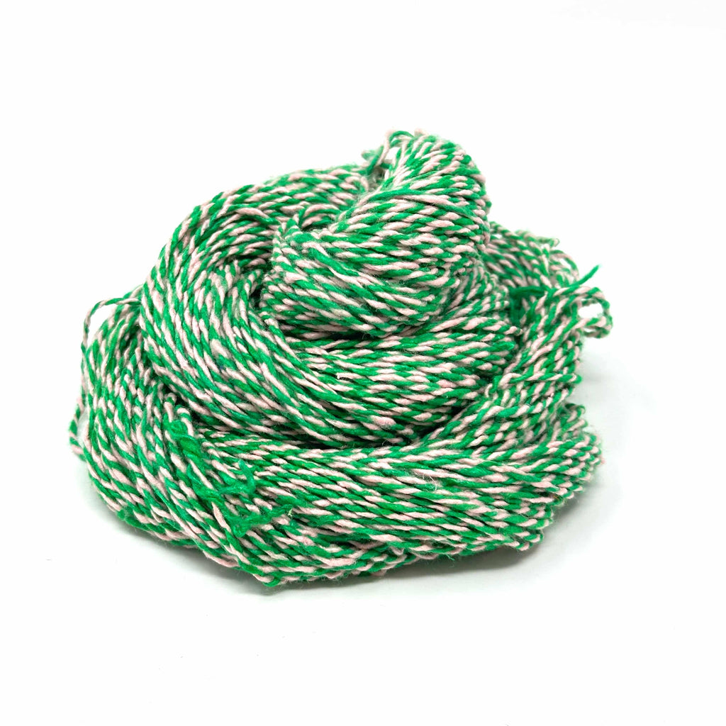 Darn Good Twist Sport Weight Silk Yarn Multi-Colored Artisan Fiber
