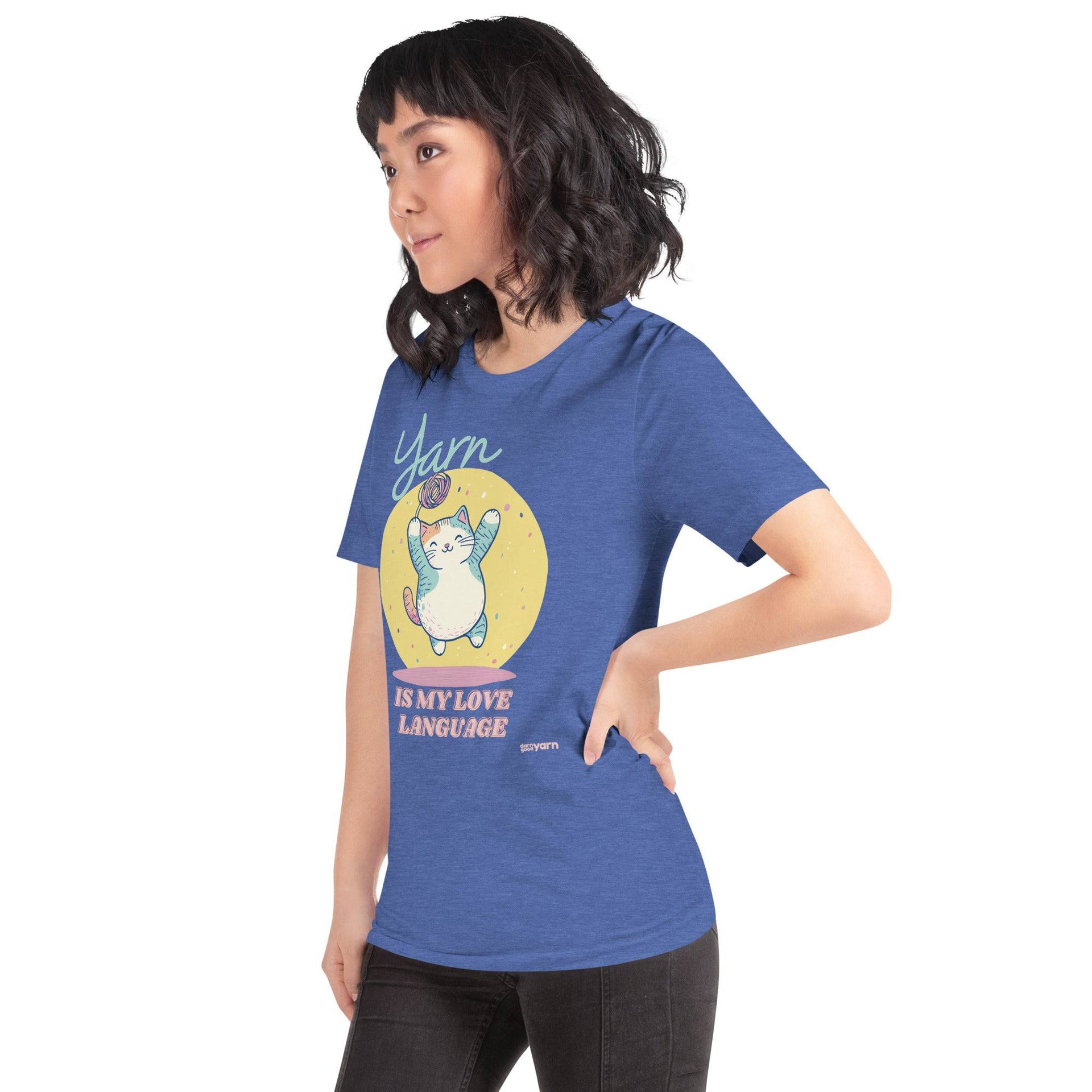 Yarn Is My Love Language Graphic T-Shirt