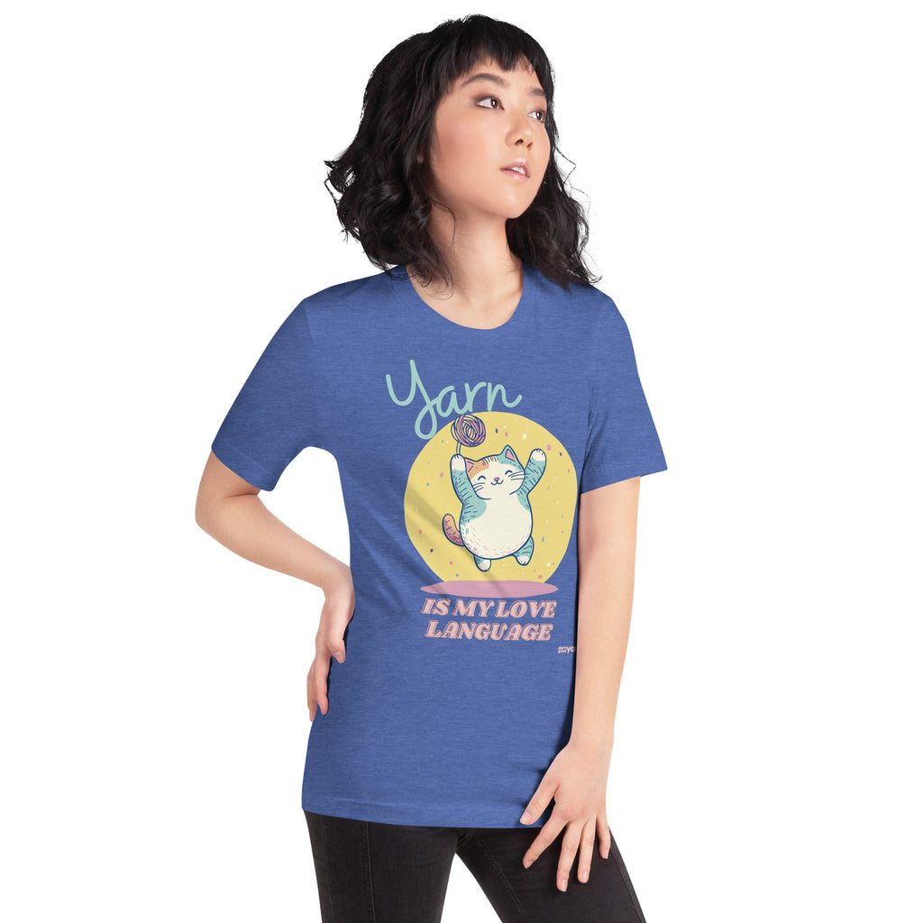 Yarn Is My Love Language Graphic T-Shirt
