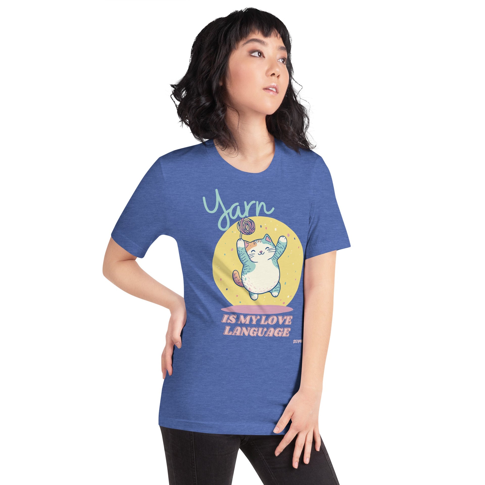 Yarn Is My Love Language Graphic T-Shirt