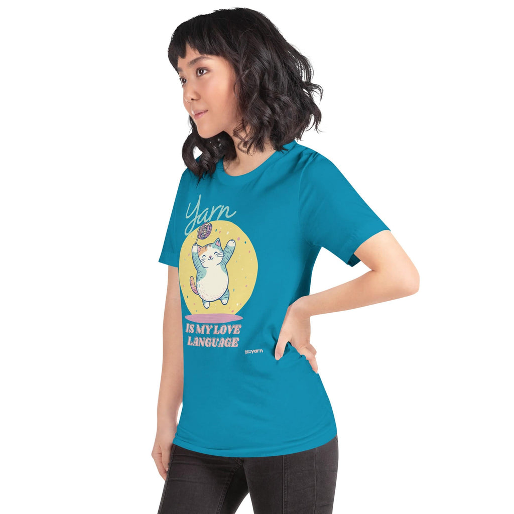 Yarn Is My Love Language Graphic T-Shirt