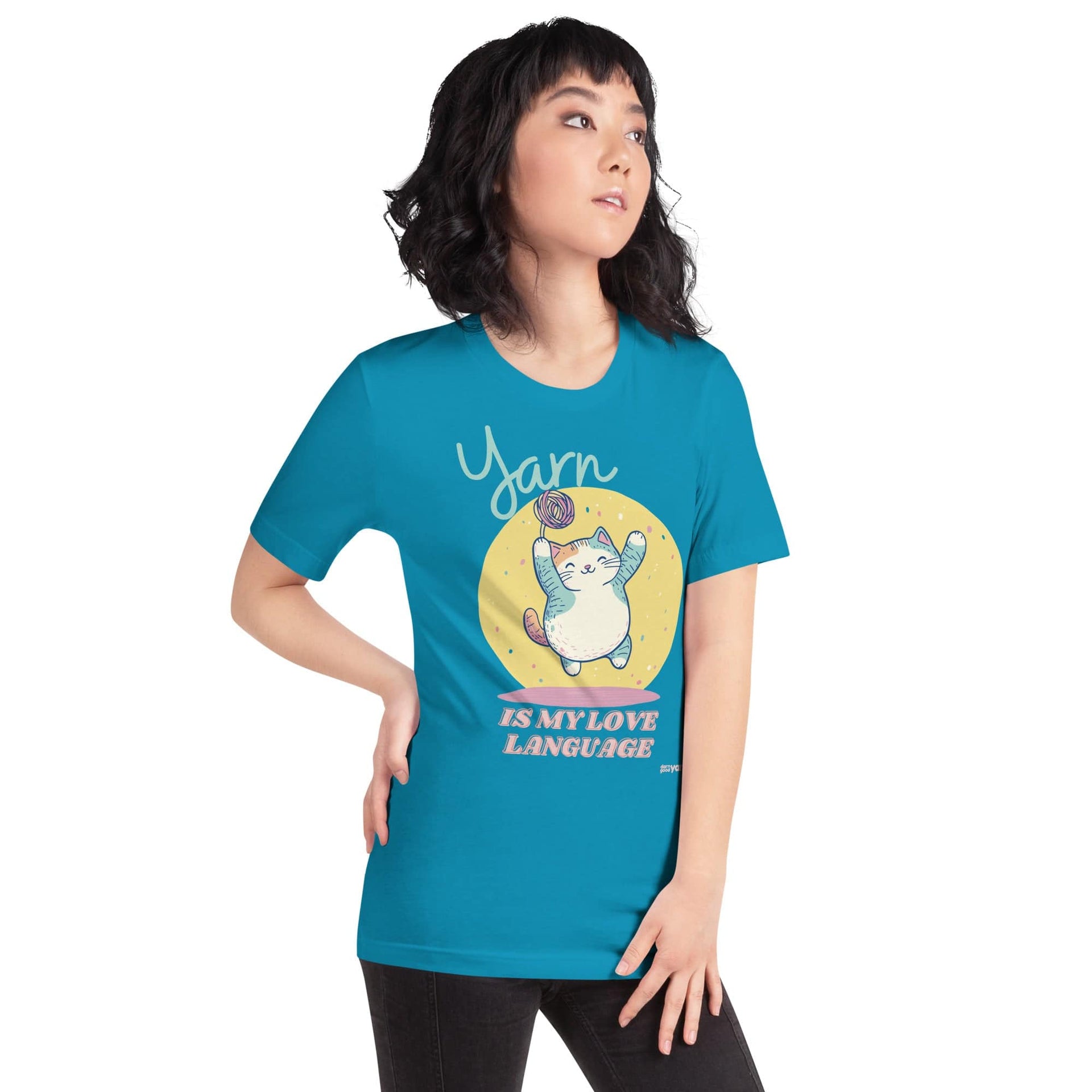 Yarn Is My Love Language Graphic T-Shirt
