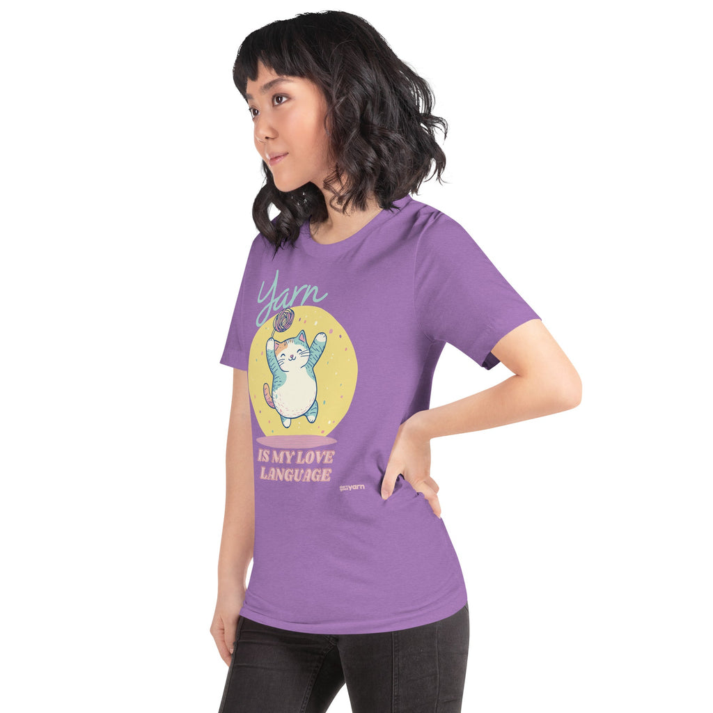 Yarn Is My Love Language Graphic T-Shirt