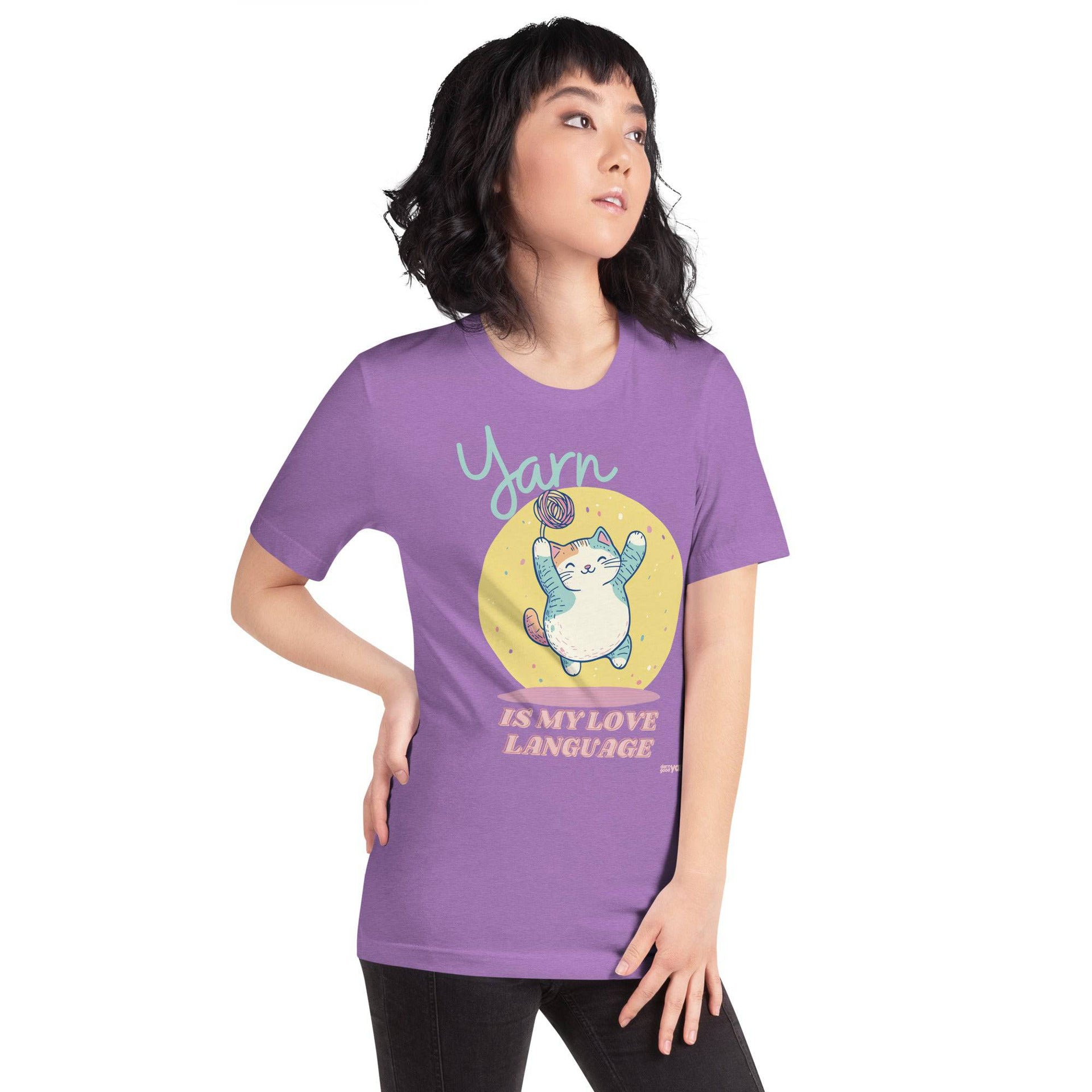Yarn Is My Love Language Graphic T-Shirt