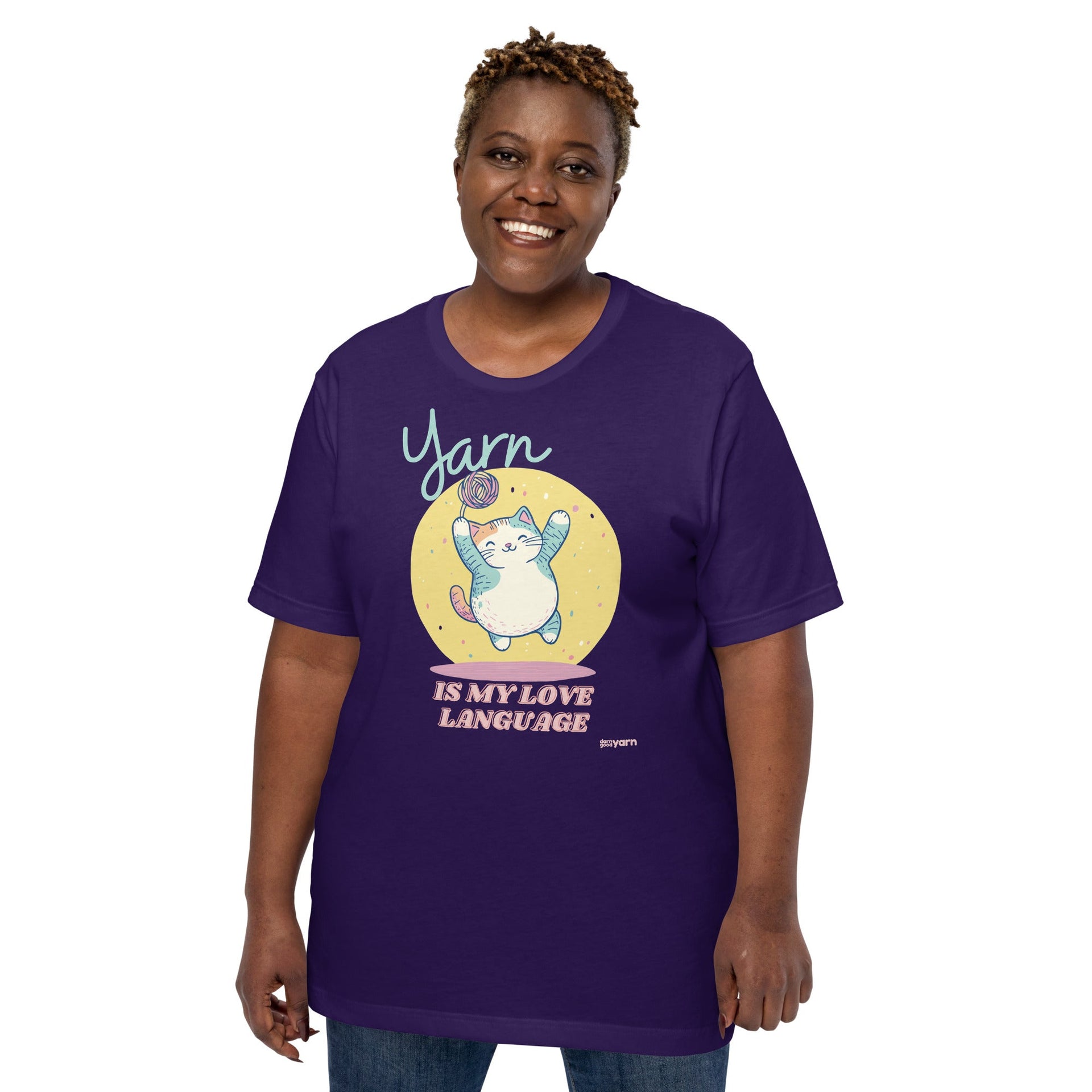 Yarn Is My Love Language Graphic T-Shirt
