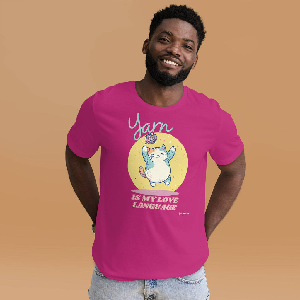 Yarn Is My Love Language Graphic T-Shirt