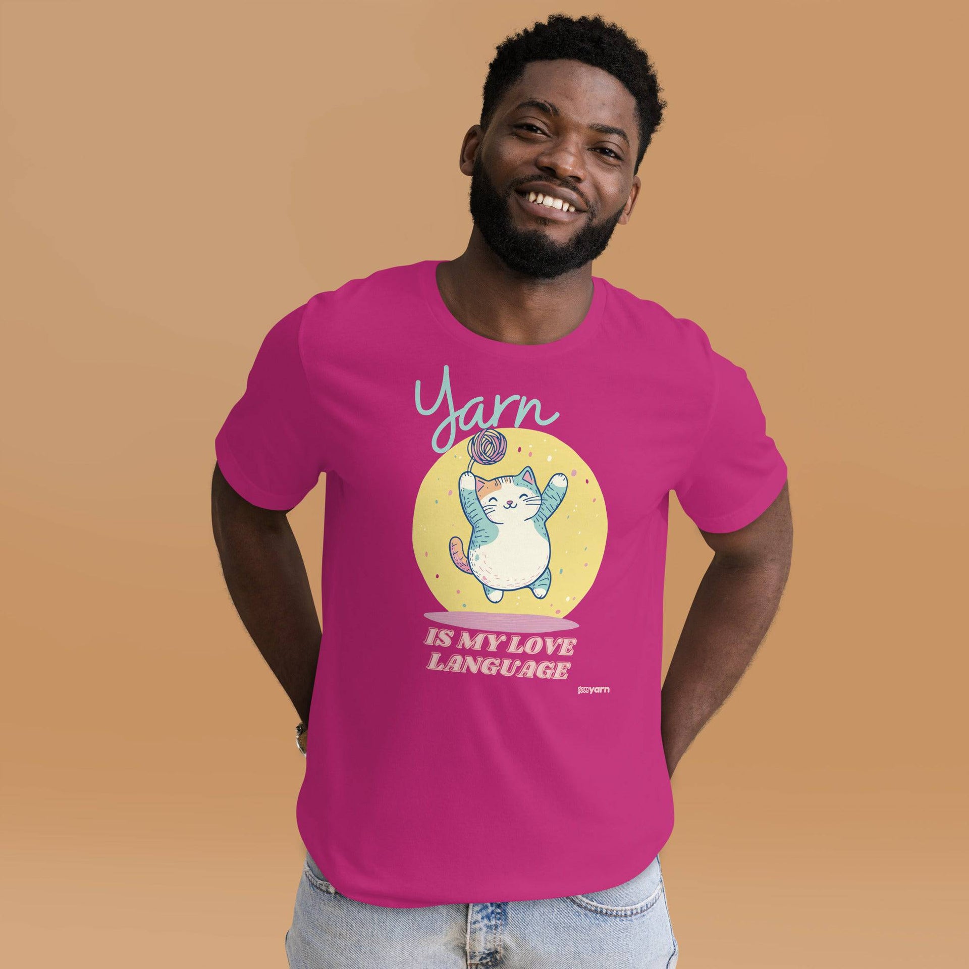 Yarn Is My Love Language Graphic T-Shirt