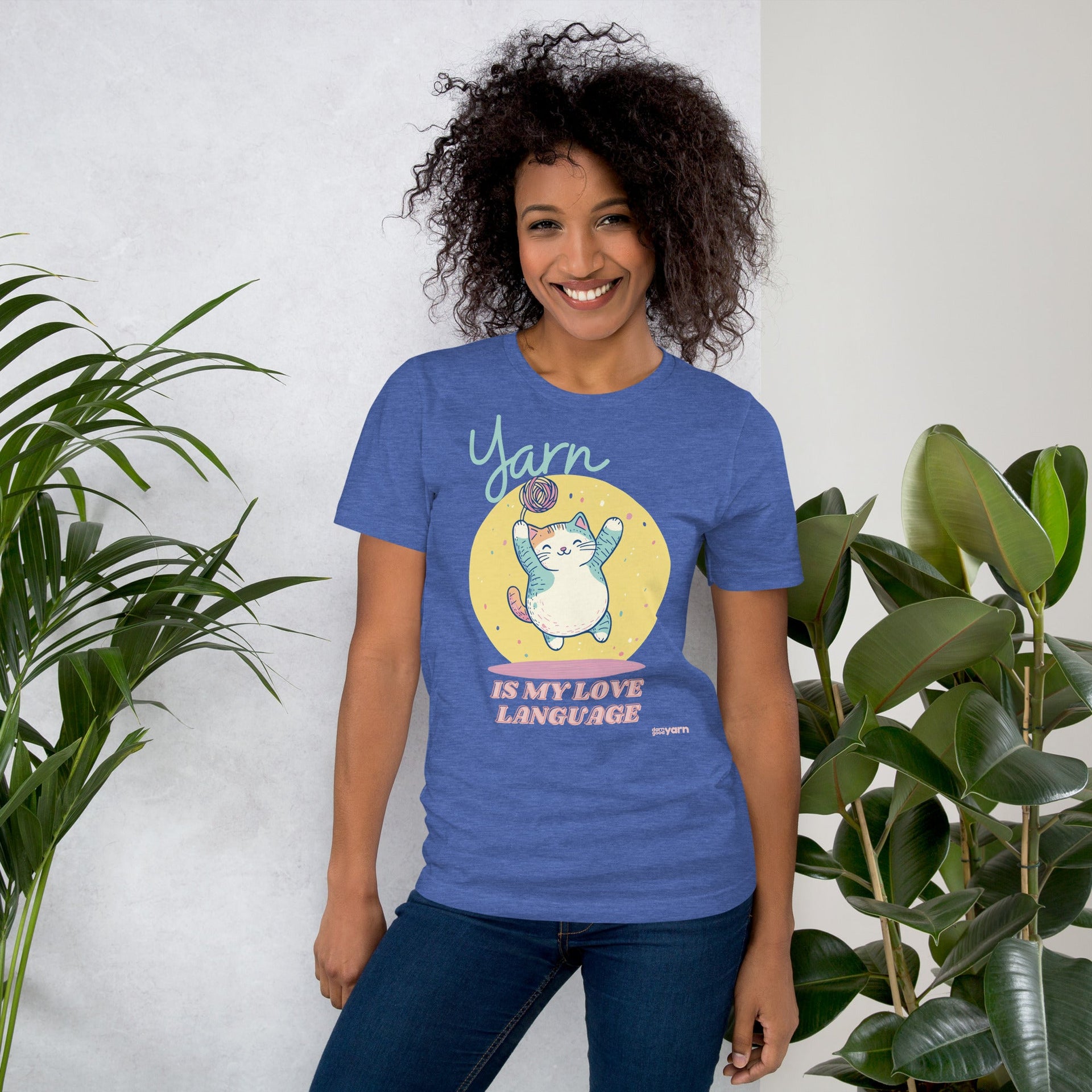 Yarn Is My Love Language Graphic T-Shirt