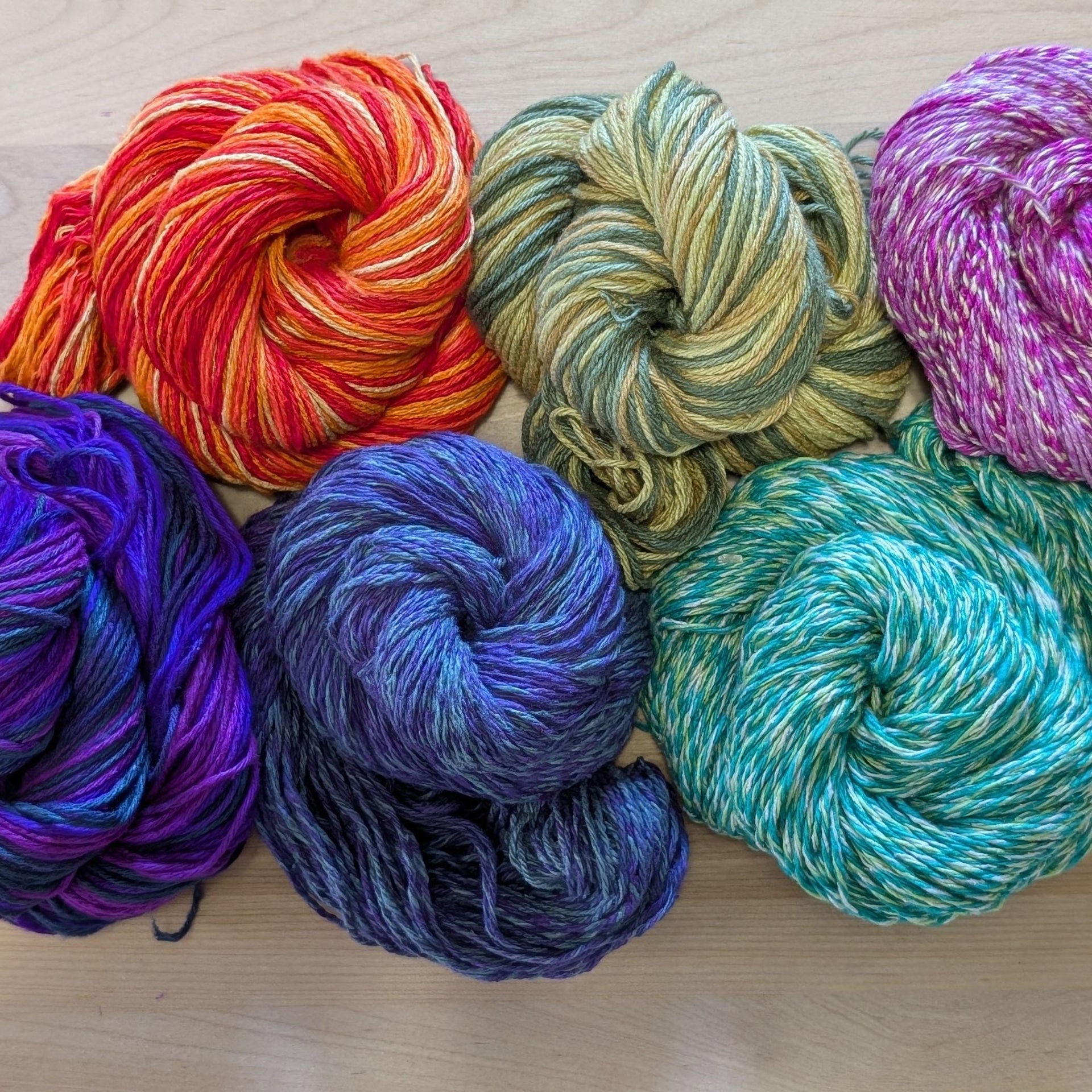 Exclusive Small Batch Yarn Club Colorways – Limited Edition Fiber