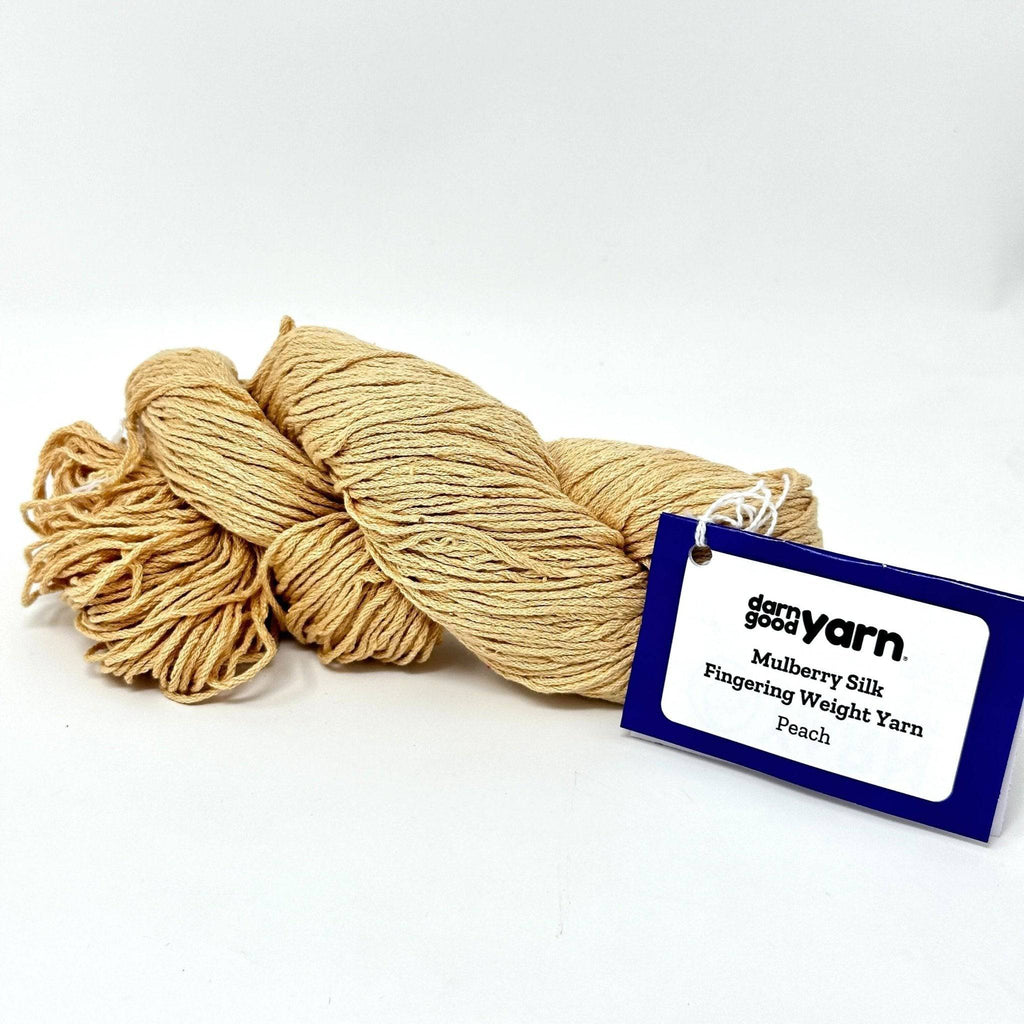 Mulberry Silk Fingering Weight Yarn for Luxury Knitting Projects