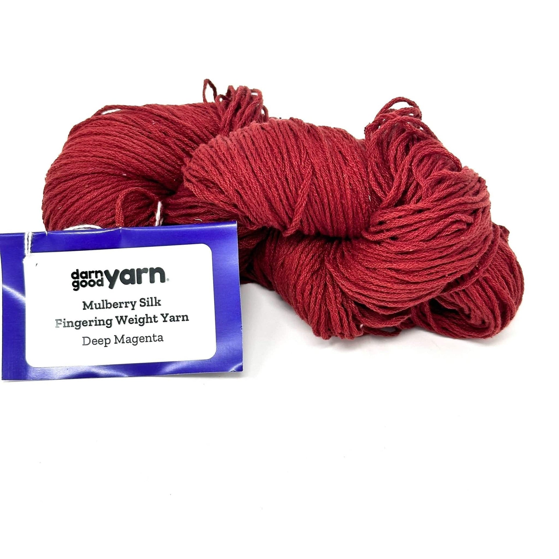 Mulberry Silk Fingering Weight Yarn for Luxury Knitting Projects