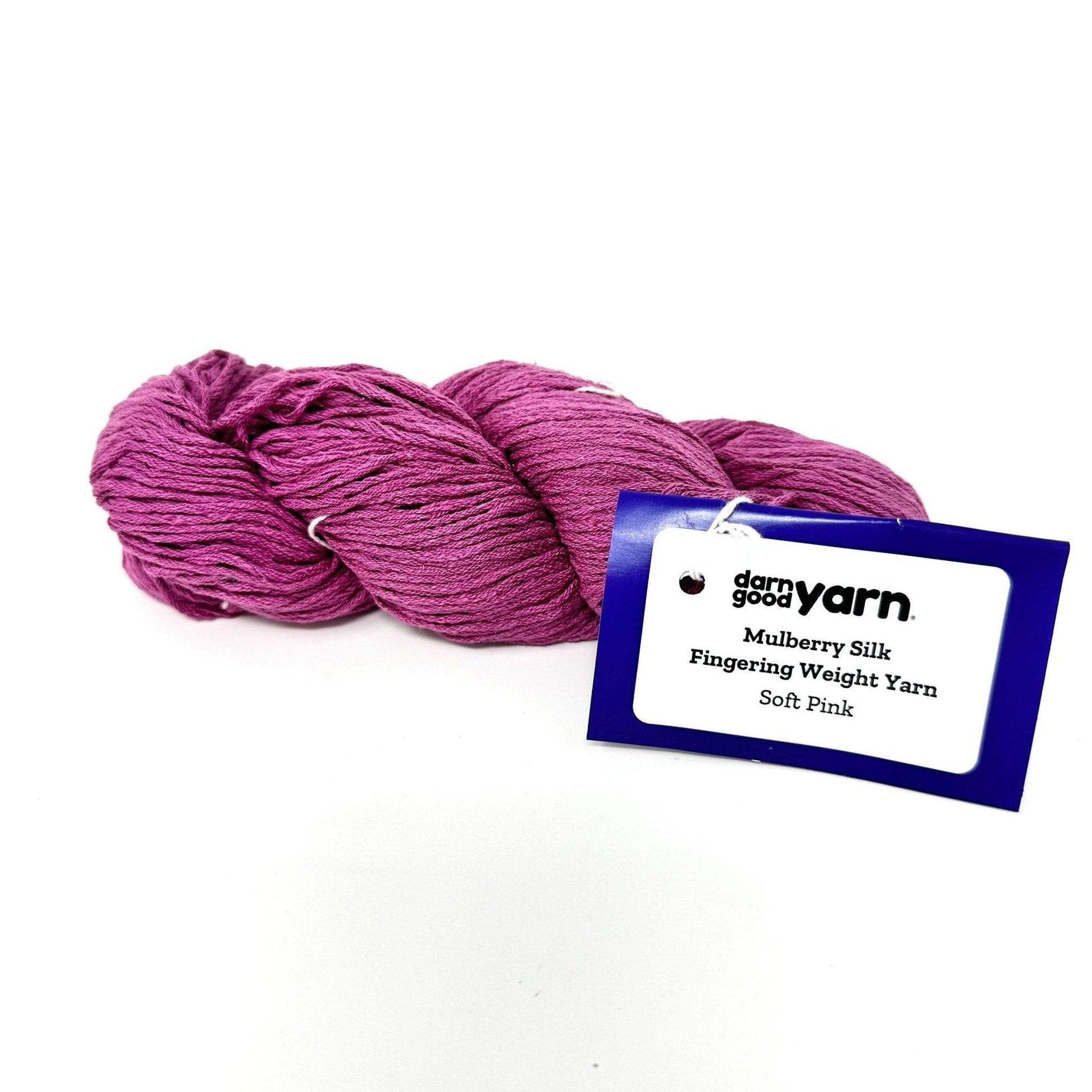 Mulberry Silk Fingering Weight Yarn for Luxury Knitting Projects