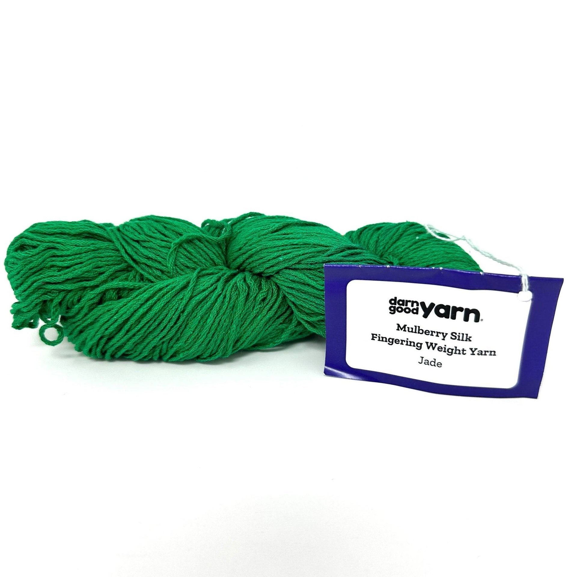 Mulberry Silk Fingering Weight Yarn for Luxury Knitting Projects