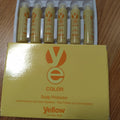 Yellow by Alfaparf Color Scalp Hair Protector set containing 12 individual 13ml vials.