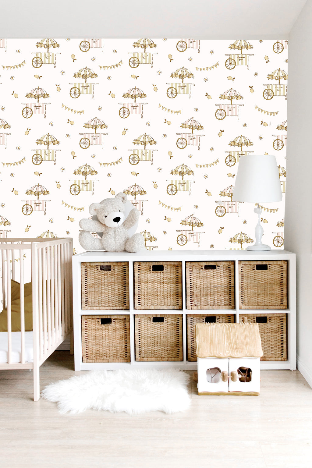 Sip Removable Peel and Stick Wallpaper by Eva Catherina