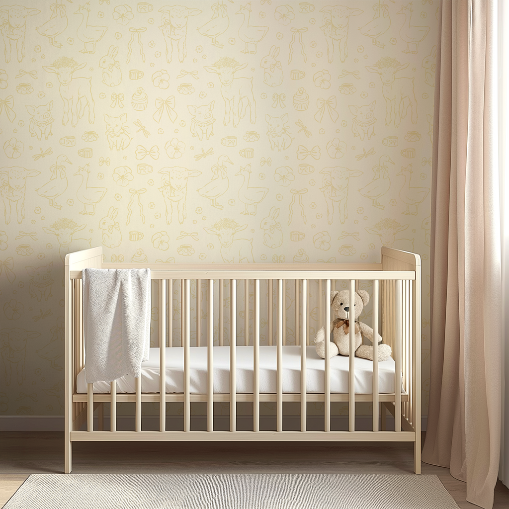 Charlotte Removable Peel and Stick Wallpaper for Home Decor