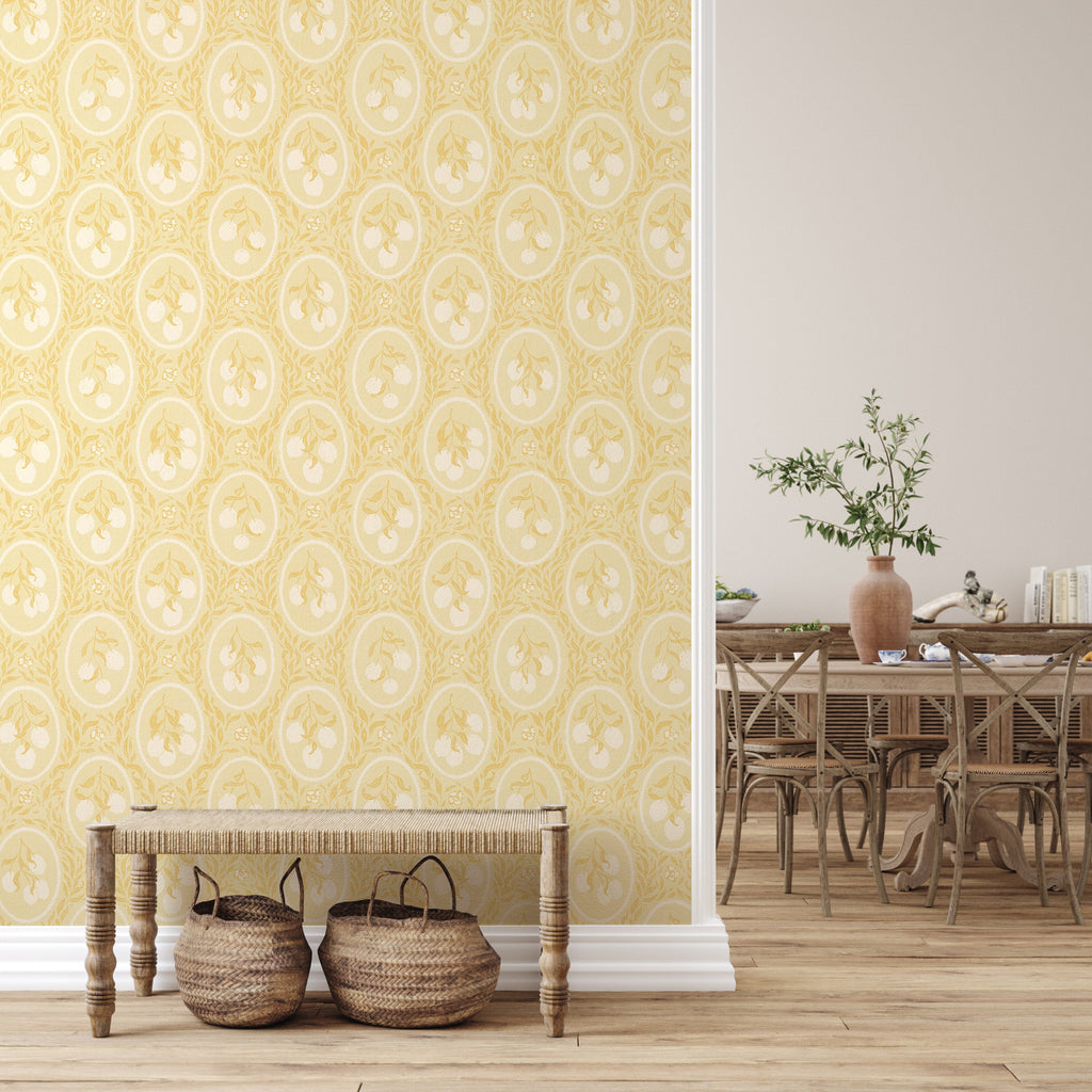 Citrine Wallpaper by Biba Nima Design