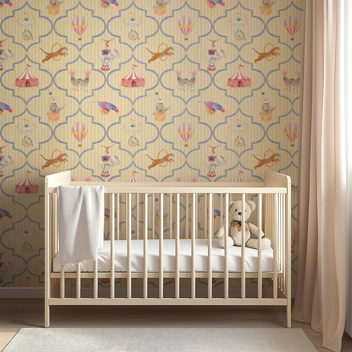 Barnum Wallpaper by Yorkville Studio