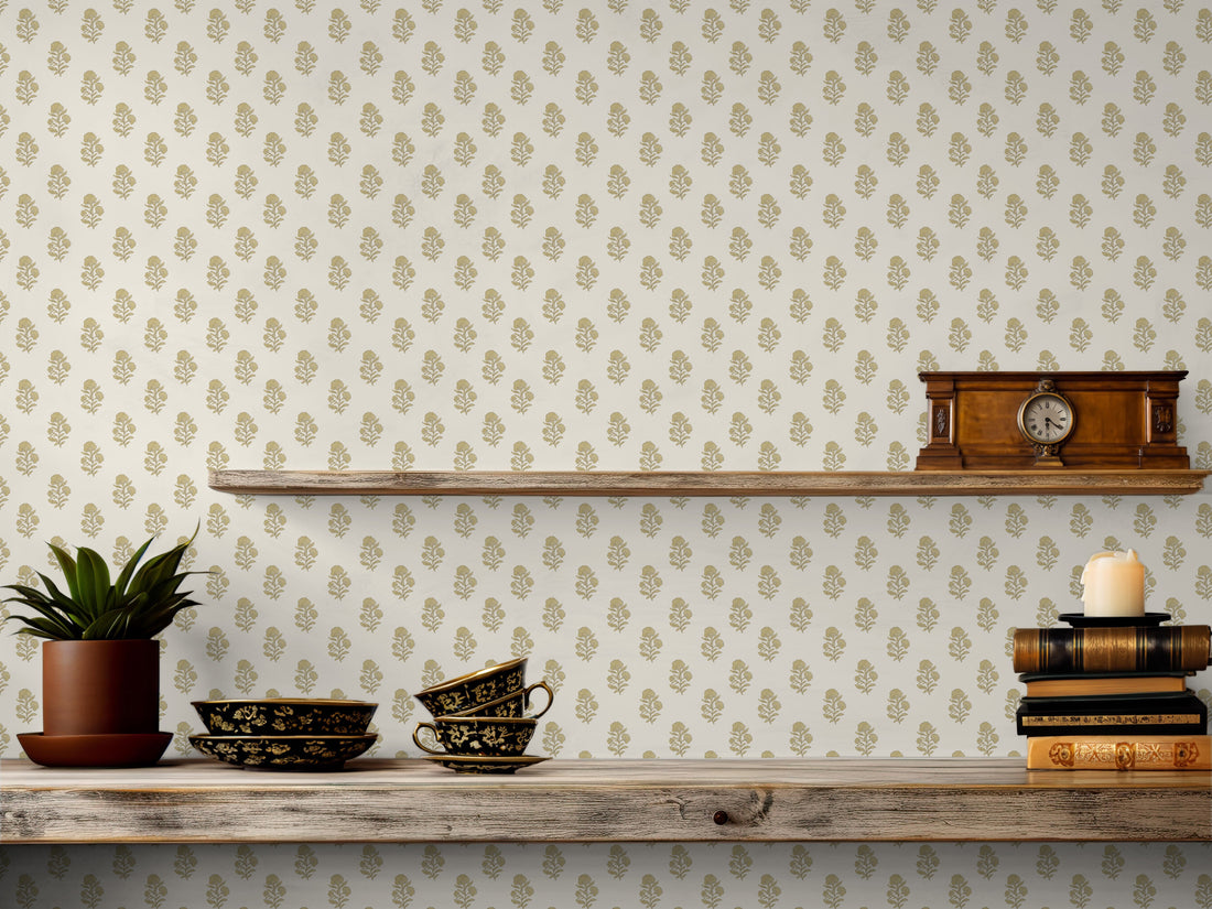Prudence Peel and Stick Removable Wallpaper by Daphne and Sage