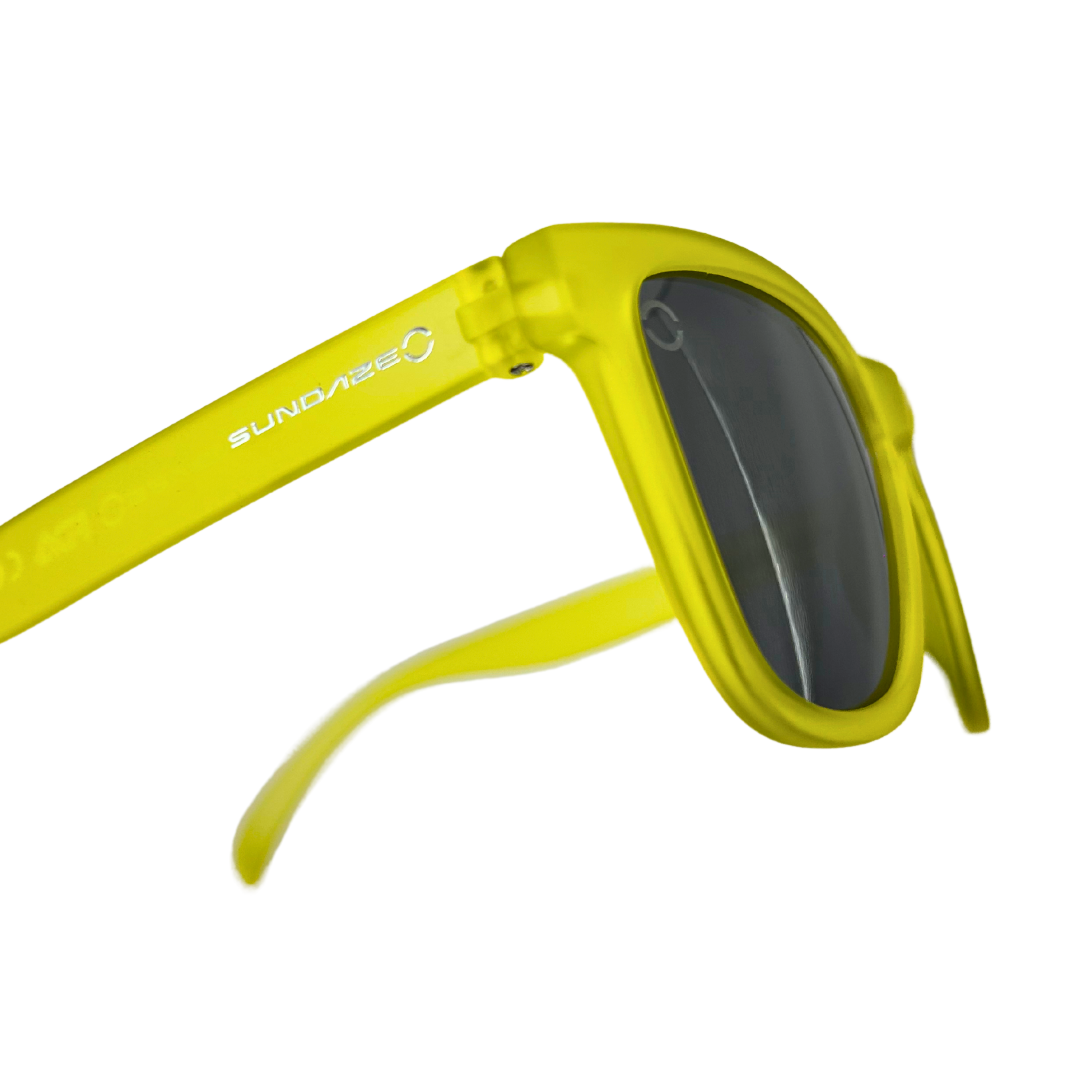 Yellow Bird Sunglasses with Dark Grey Polarized Lenses - Image 4