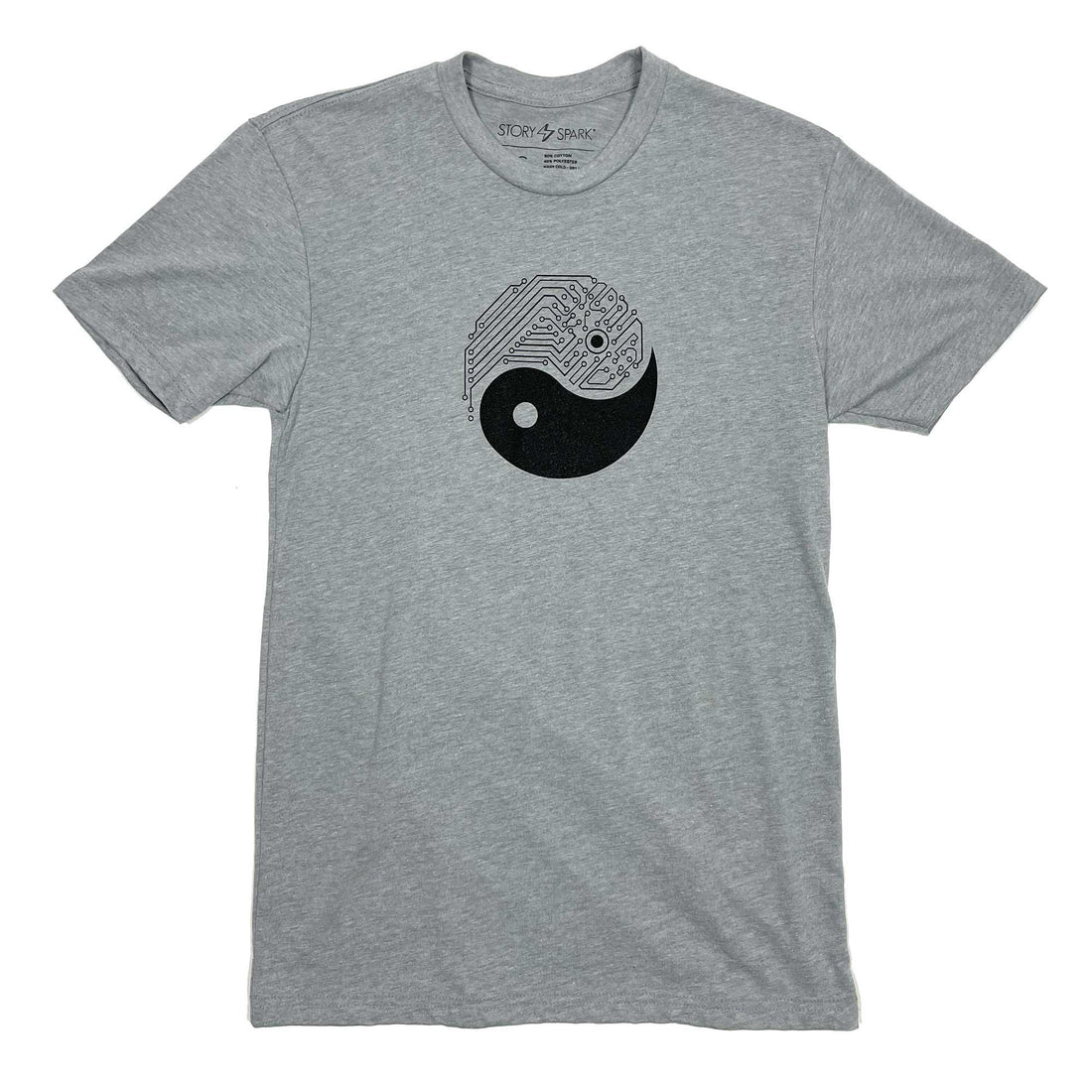 Yin Yang Tech Graphic T-Shirt | Unisex