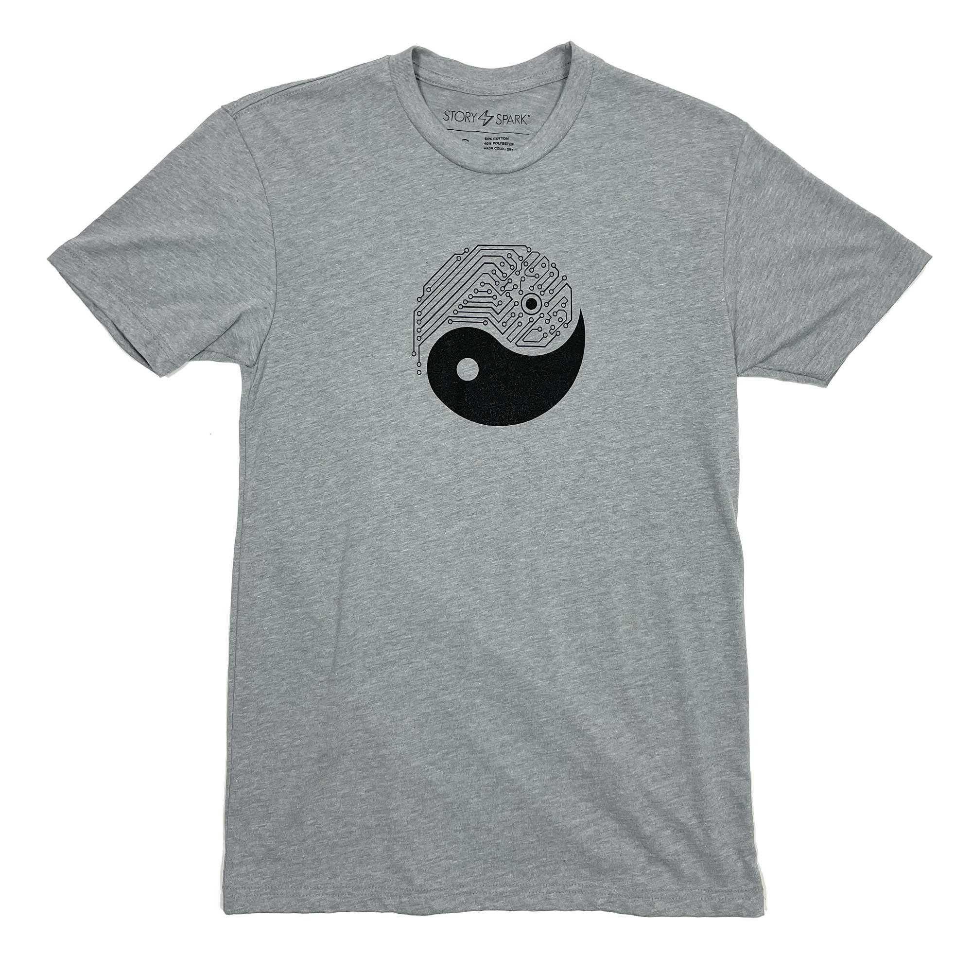 Yin Yang Tech Graphic T-Shirt | Unisex