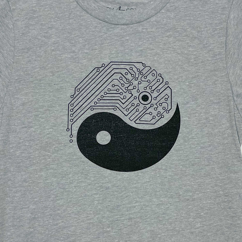 Yin Yang Tech Graphic T-Shirt | Unisex
