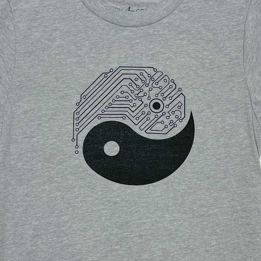 Yin Yang Tech Graphic T-Shirt | Unisex