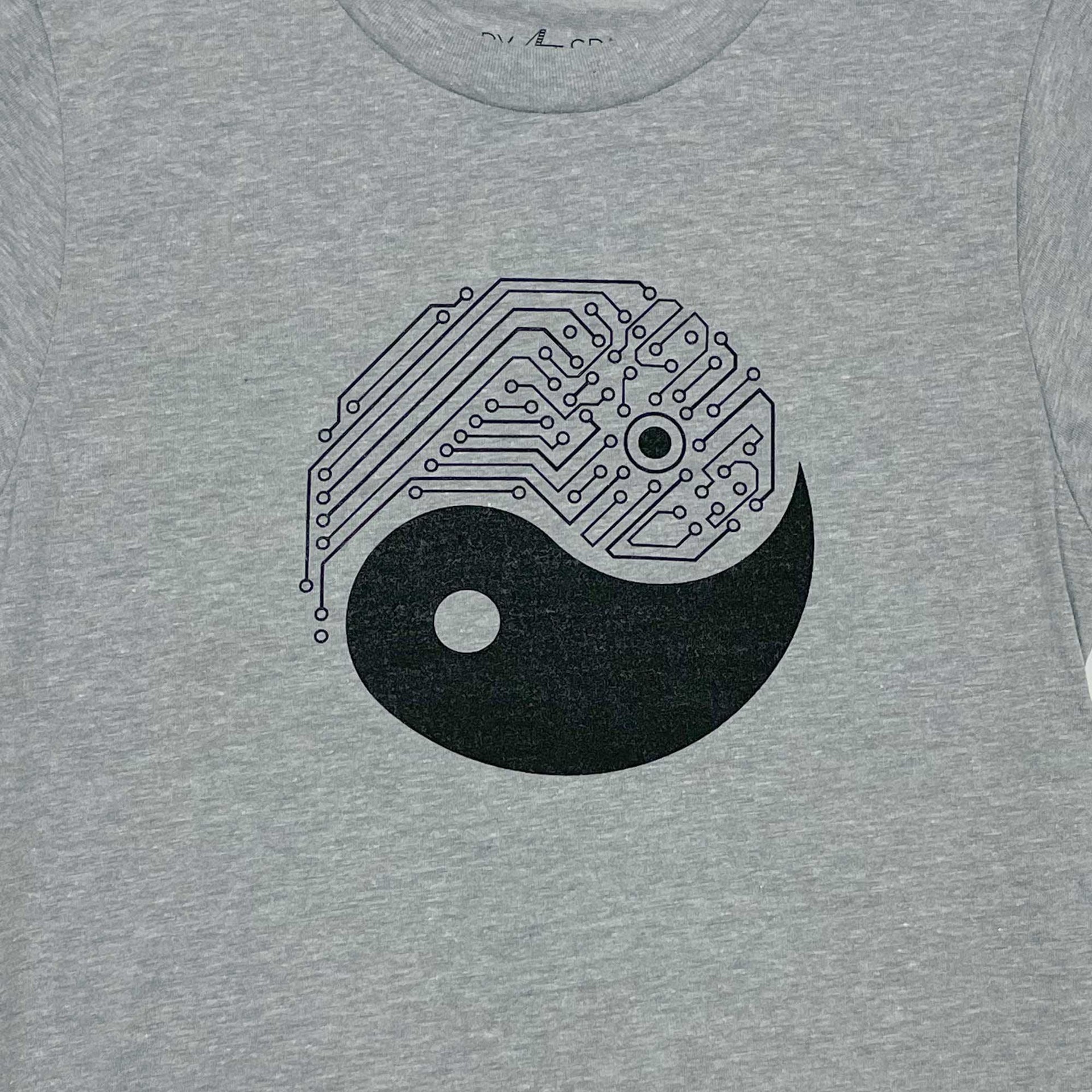 Yin Yang Tech Graphic T-Shirt | Unisex