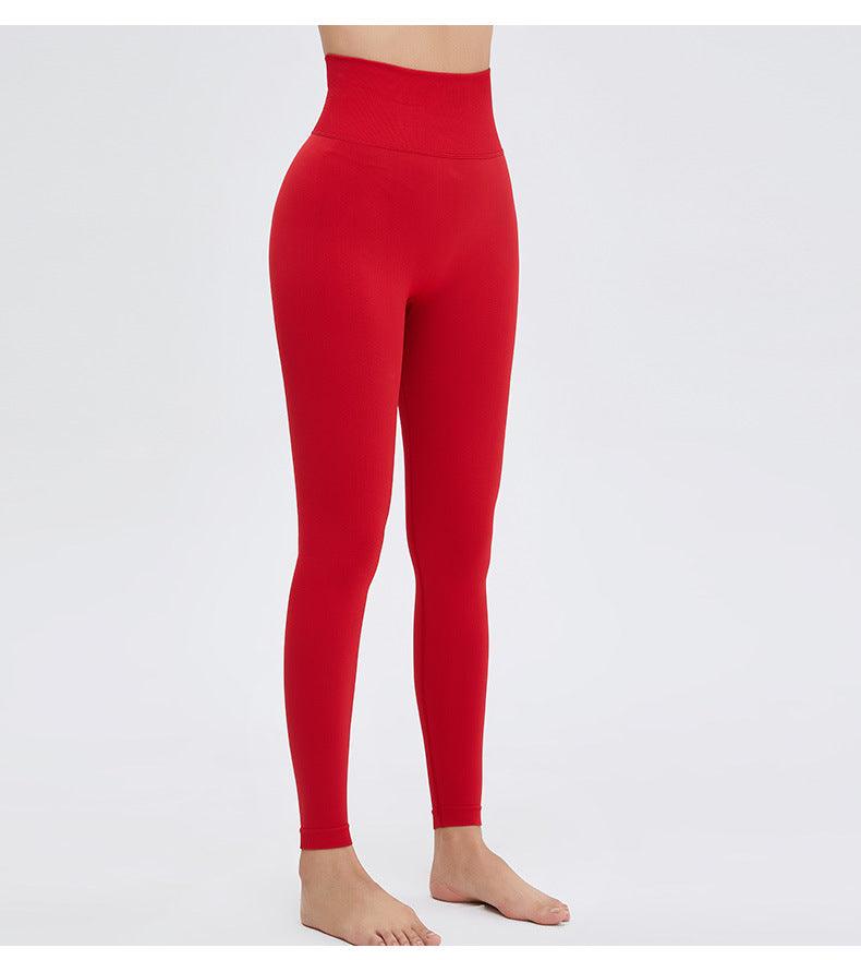 Women's High Waist Seamless Yoga Leggings - Stretchy Gym Pants