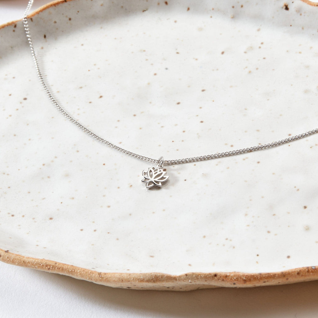 Yoga Teacher Lotus Necklace