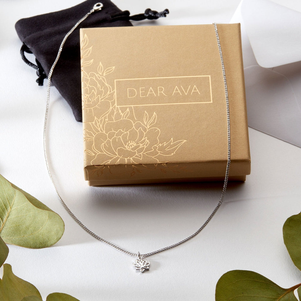 Yoga Teacher Lotus Necklace