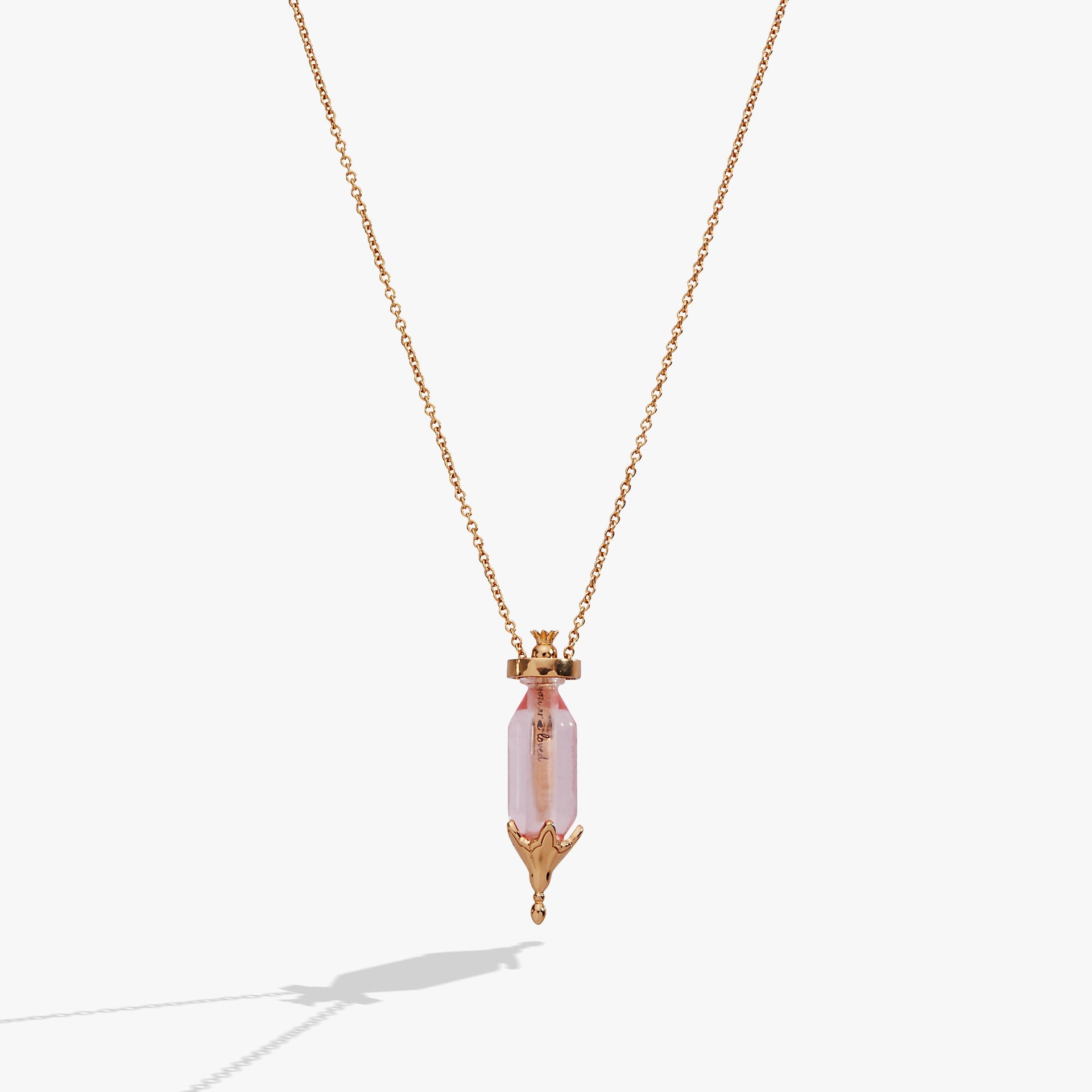 'You Are Loved' Potion Bottle Slider Necklace