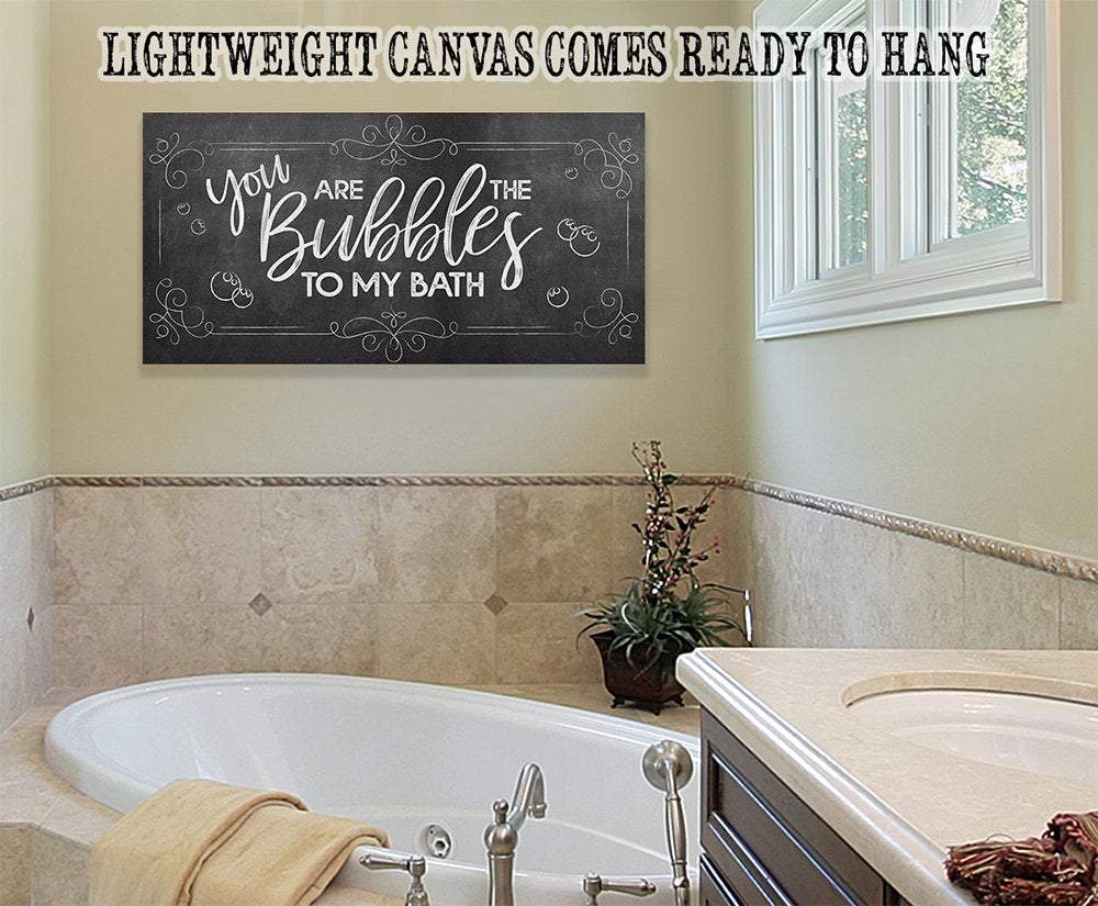 You Are The Bubbles - Canvas
