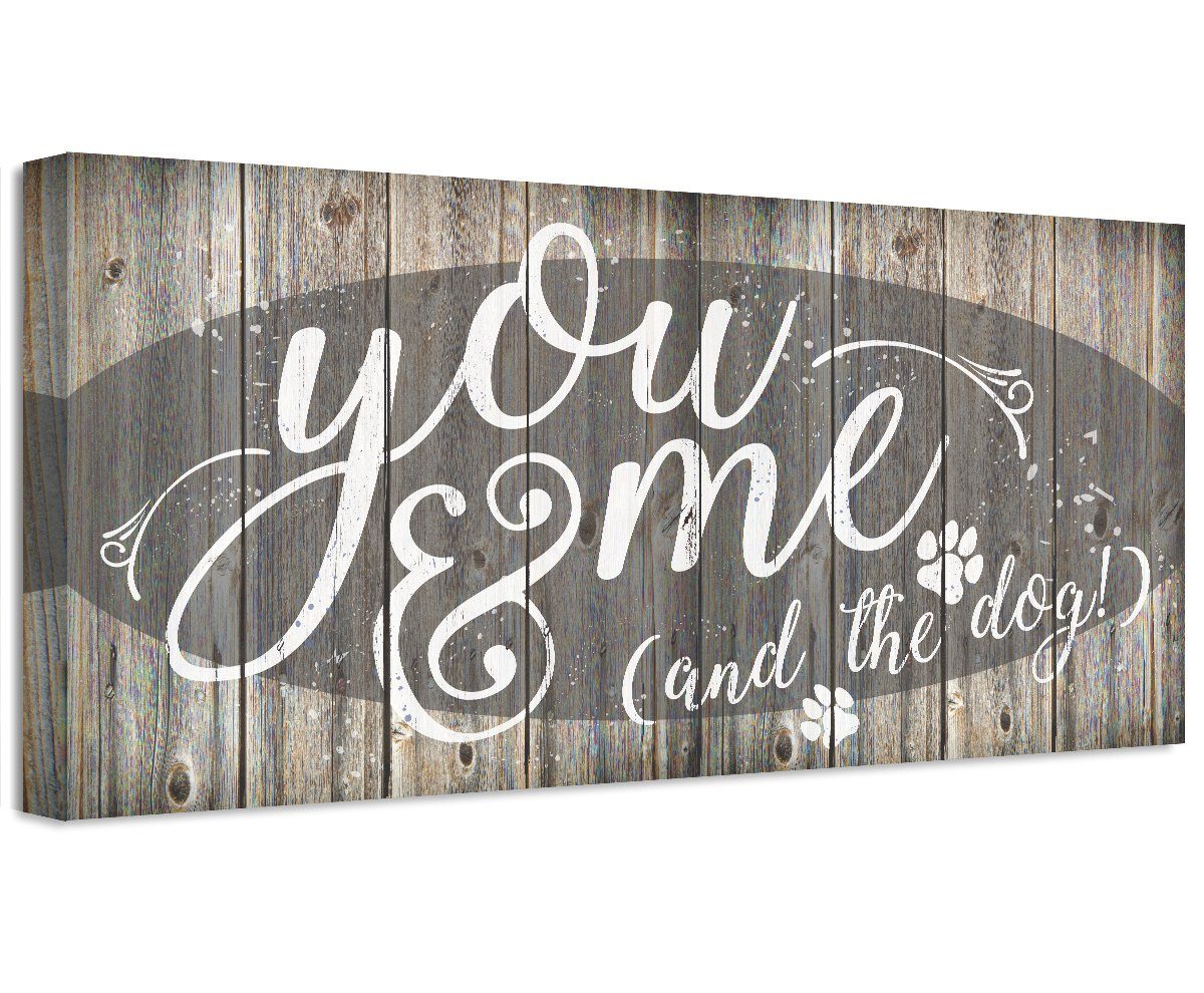 You Me And The Dogs - Canvas