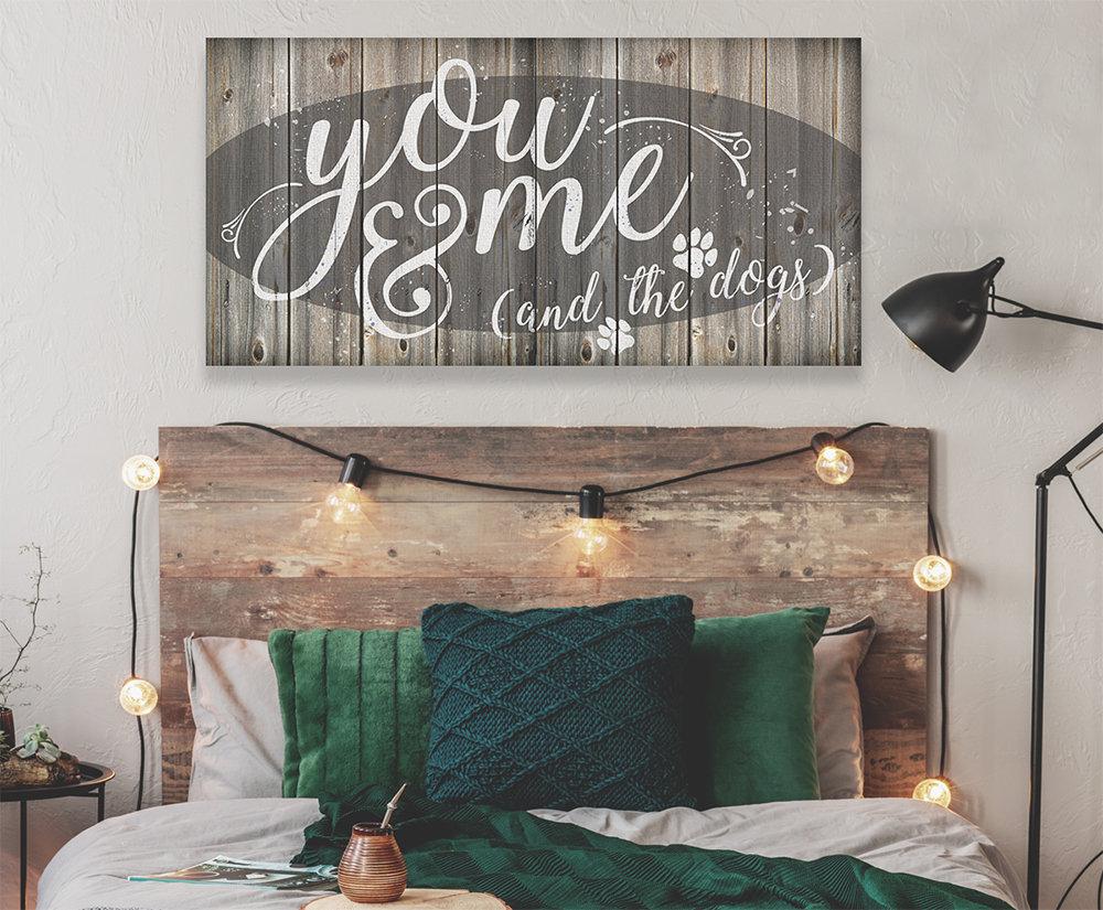 You Me And The Dogs - Canvas