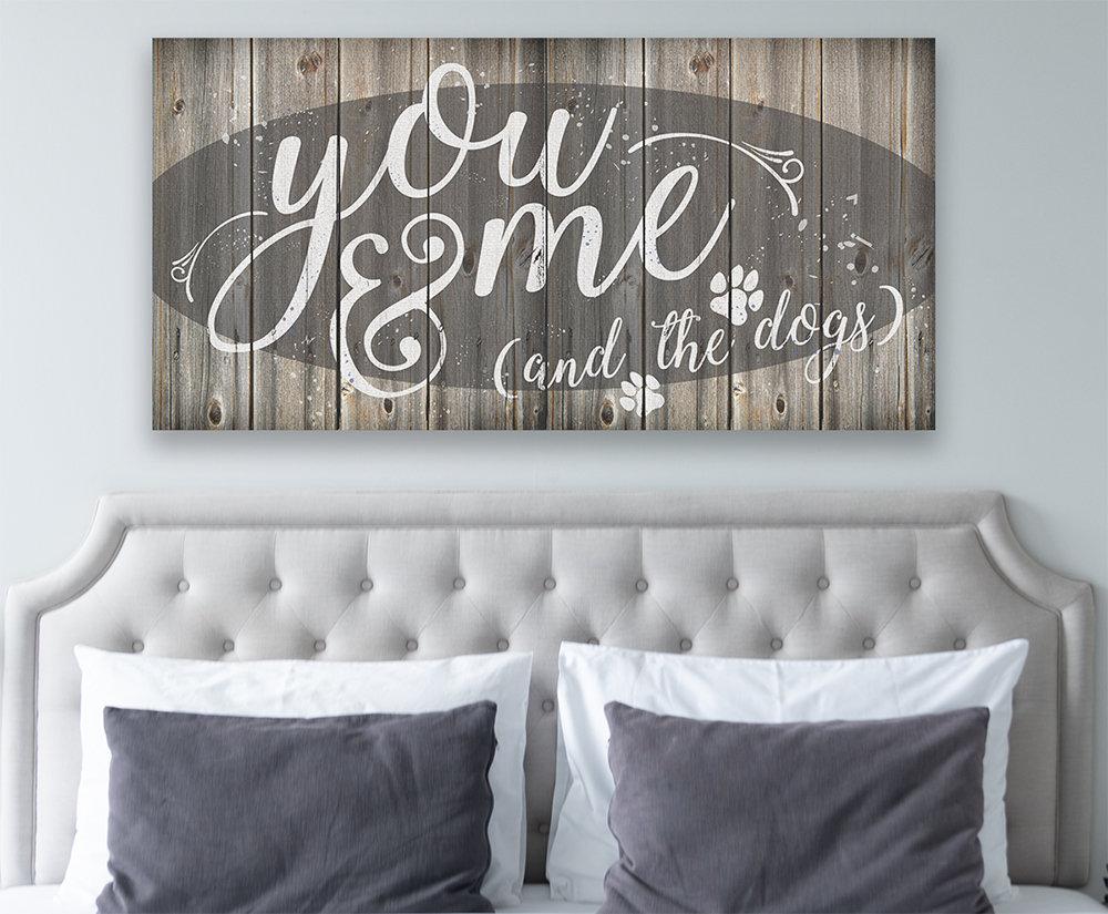 You Me And The Dogs - Canvas