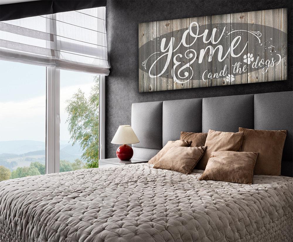 You Me And The Dogs - Canvas