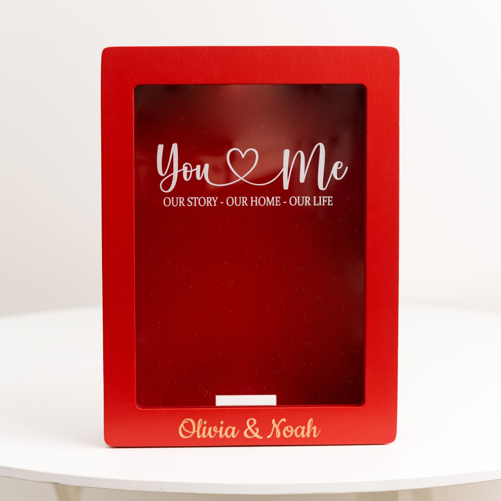 Minimalist Travel Ticket Box for Souvenirs and Memories
