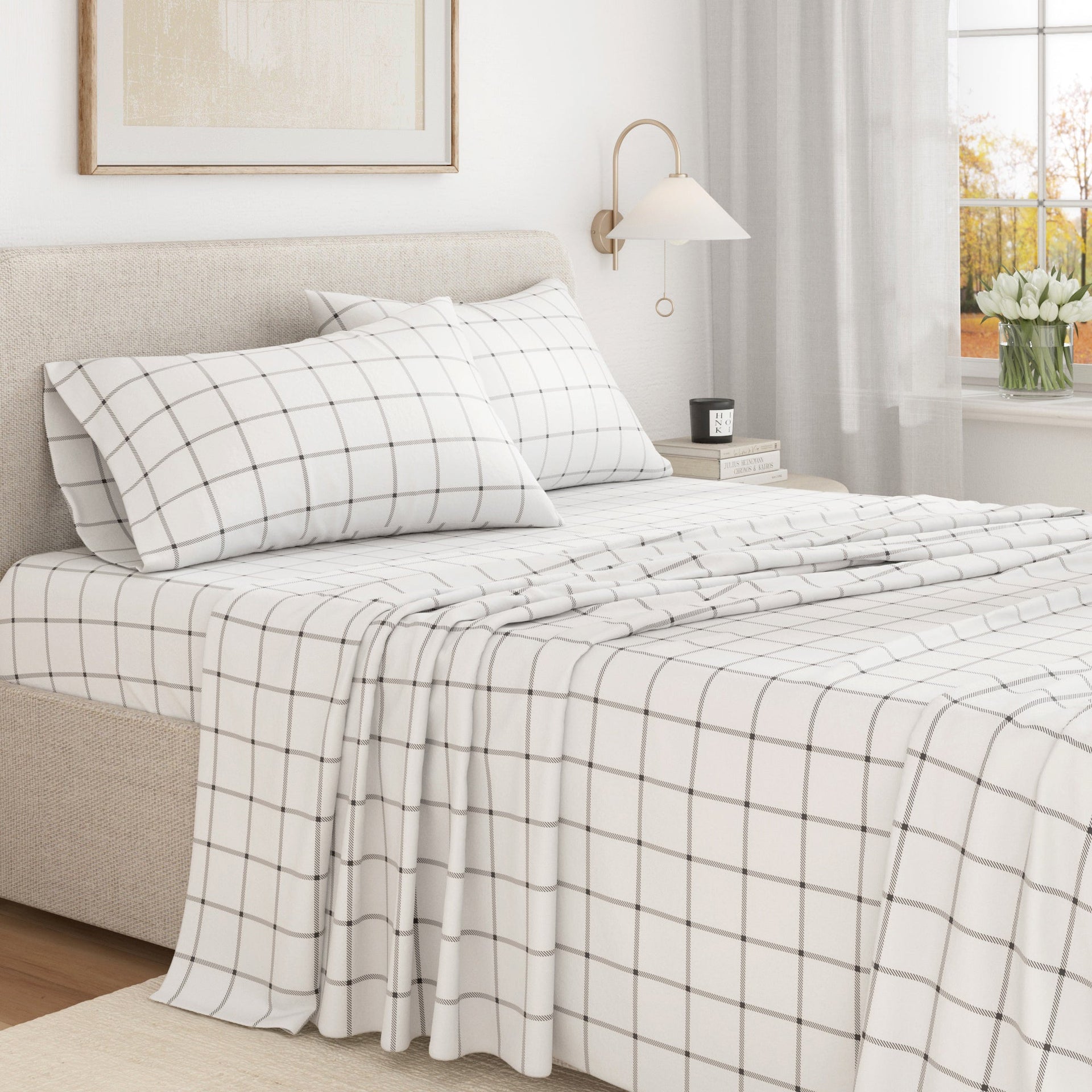Turkish Cotton Flannel Sheet - Belle Collection