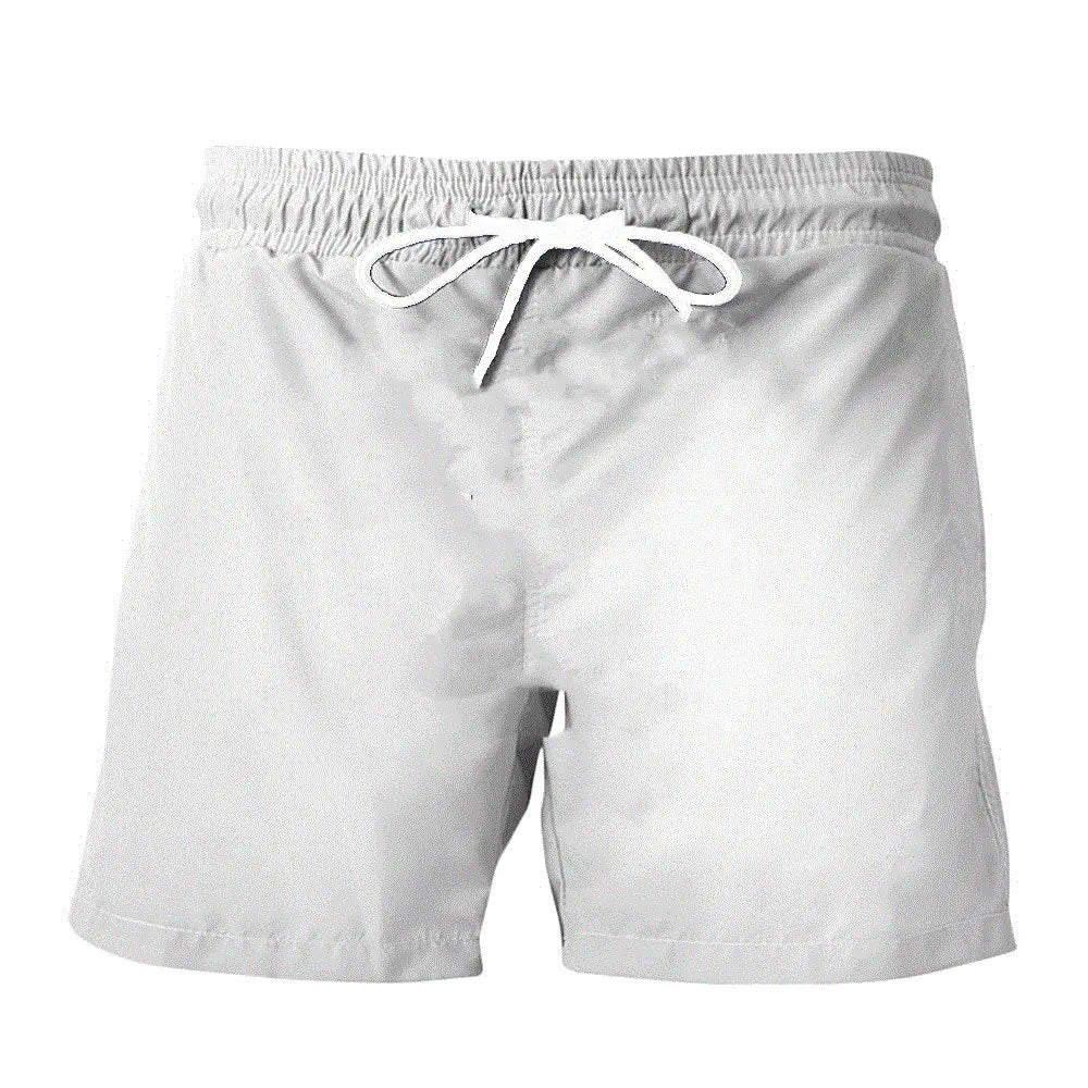 Casual Shorts with Printed Side Pockets