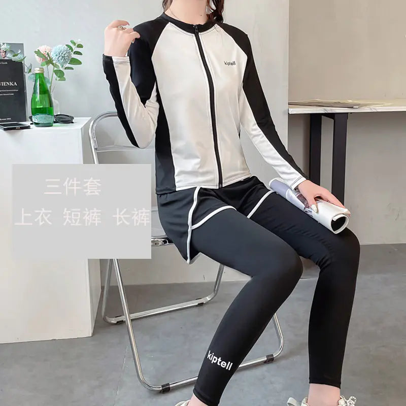 Kids Long Sleeve UV Protection Swimwear for Boys and Girls